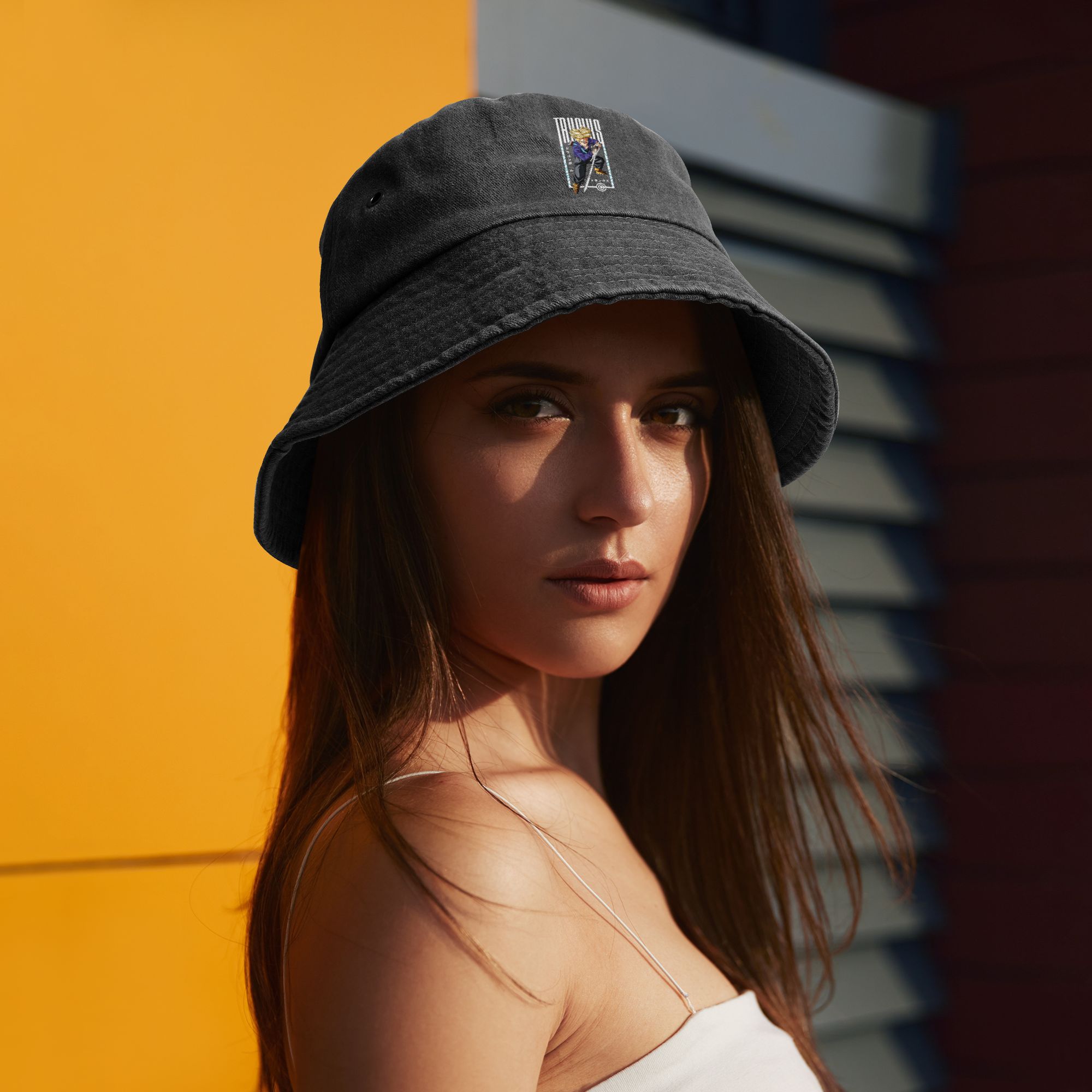 Outdoor Sport Ideas - Unisex Distressed Denim Washed Bucket Hat