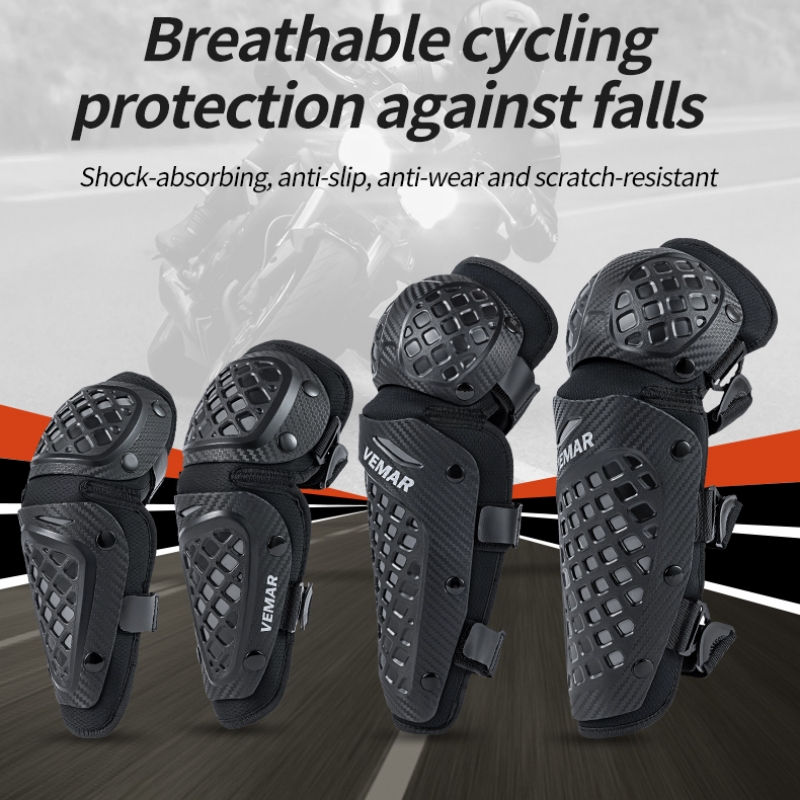 Mtb Elbow Pad - VEMAR Volwassen Unisex Knie- & Elleboogbeschermers