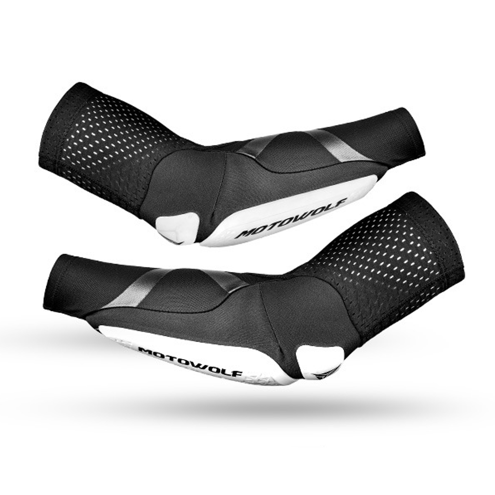 Mtb Elbow Pad - Zomer ademende motorfiets elleboogbeschermers elastische motorcross
