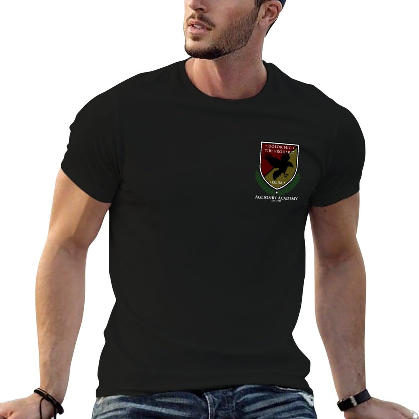 Academy Sports Outdoor - Aglionby Academy Schooluniform, T-shirt in kleur,