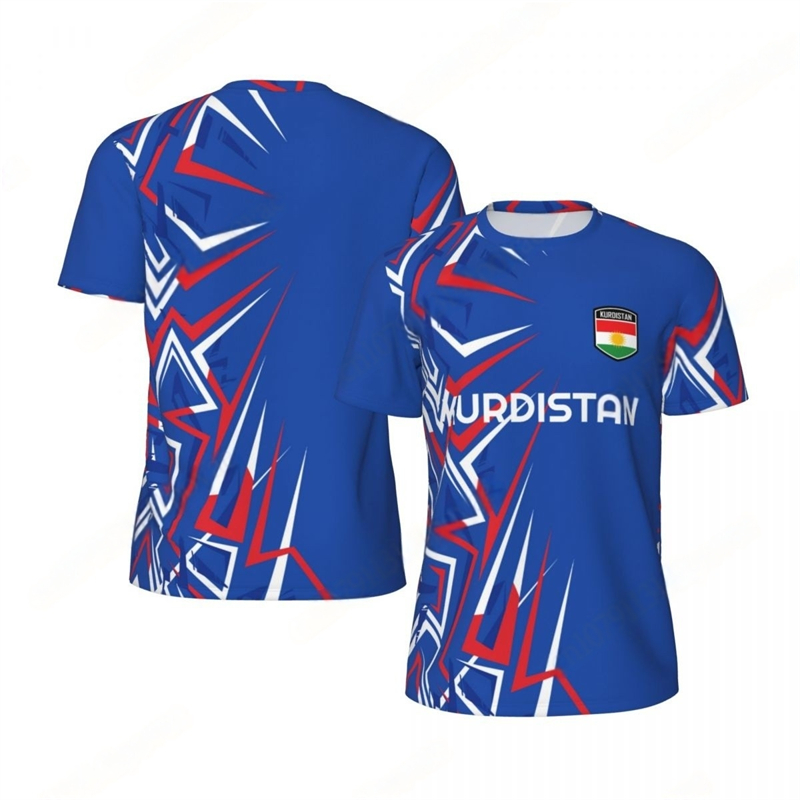 Outdoor Sport Club - KURDISTAN 3D Print Sport Snel-droogende Ademend