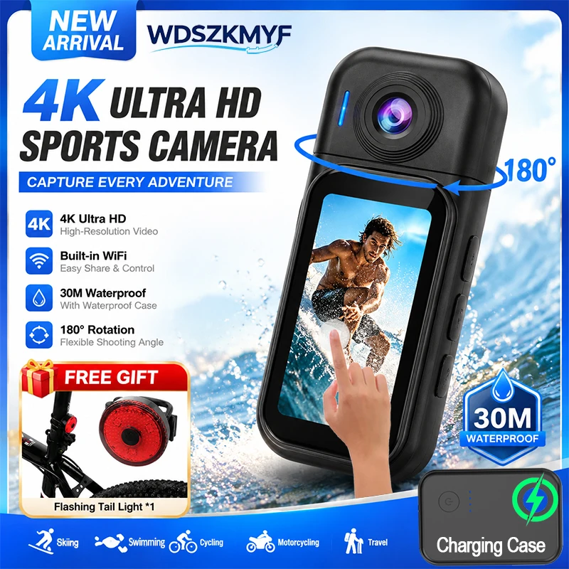 Outdoor Sport Ideas - 4K/1080P HD Outdoor Sportcamera voor helm,