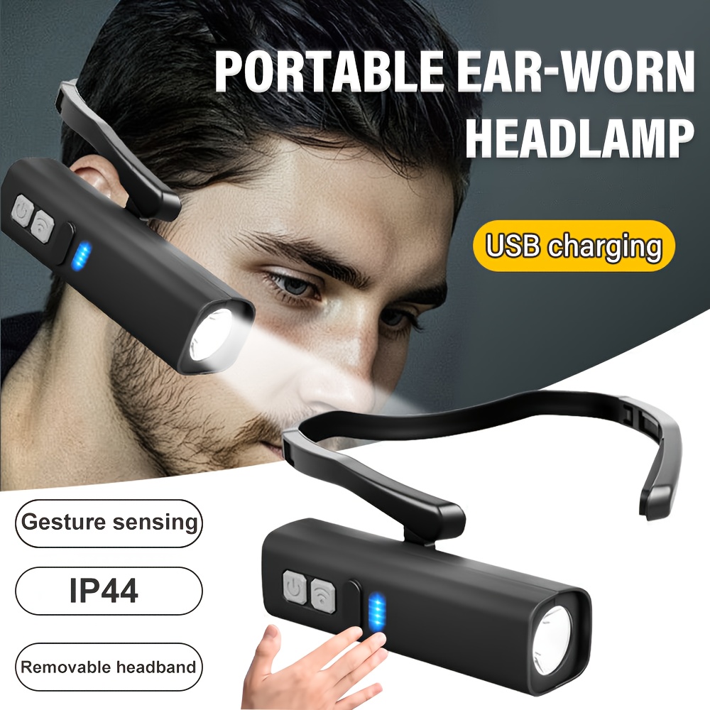 Outdoor Sport Gear - 2025-oorclip-koplamp – heldere LED-koplamp, oplaadbare waterdichte