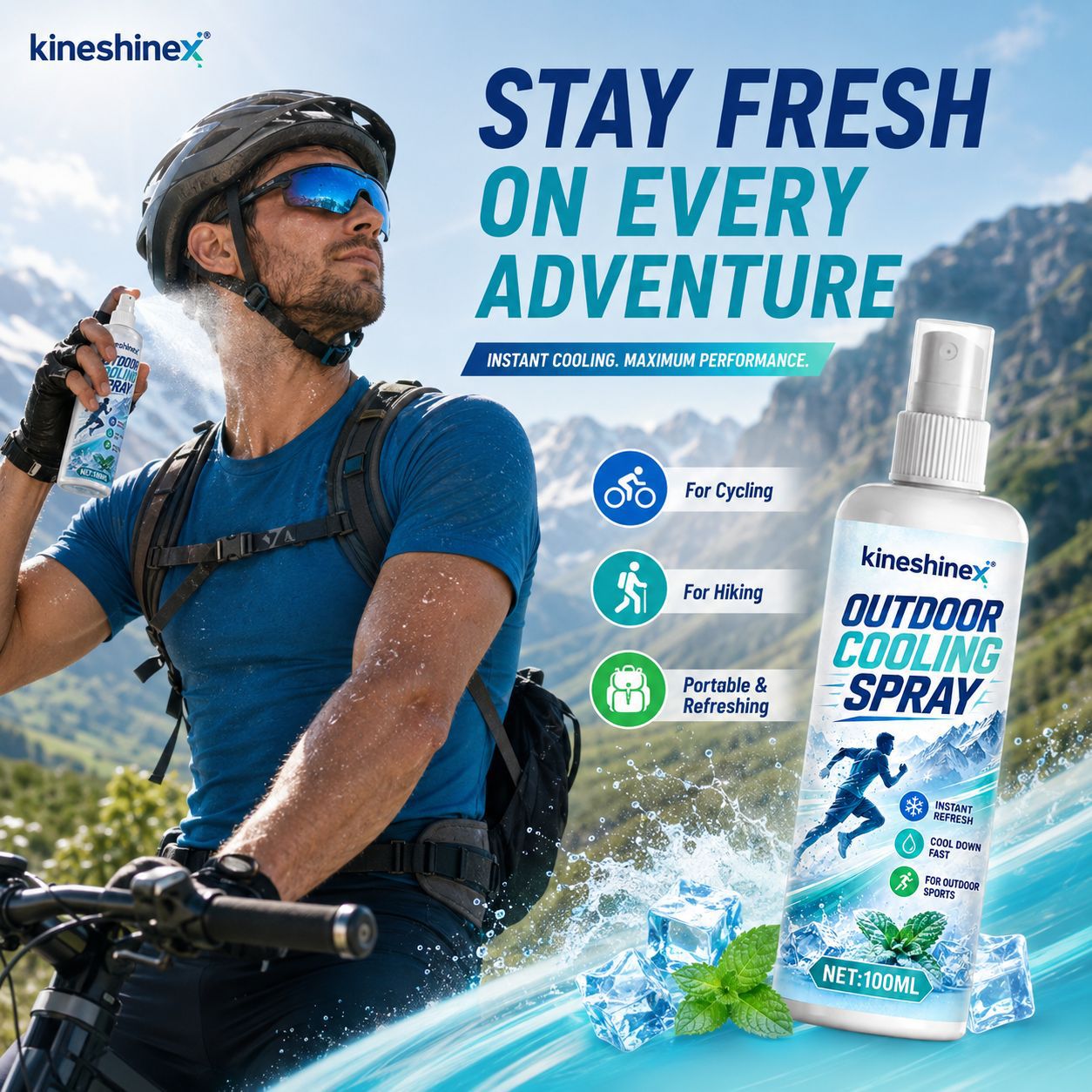 Outdoor Cooling Spray 100ml –  - Outdoor Sport Gear recensie en prijs