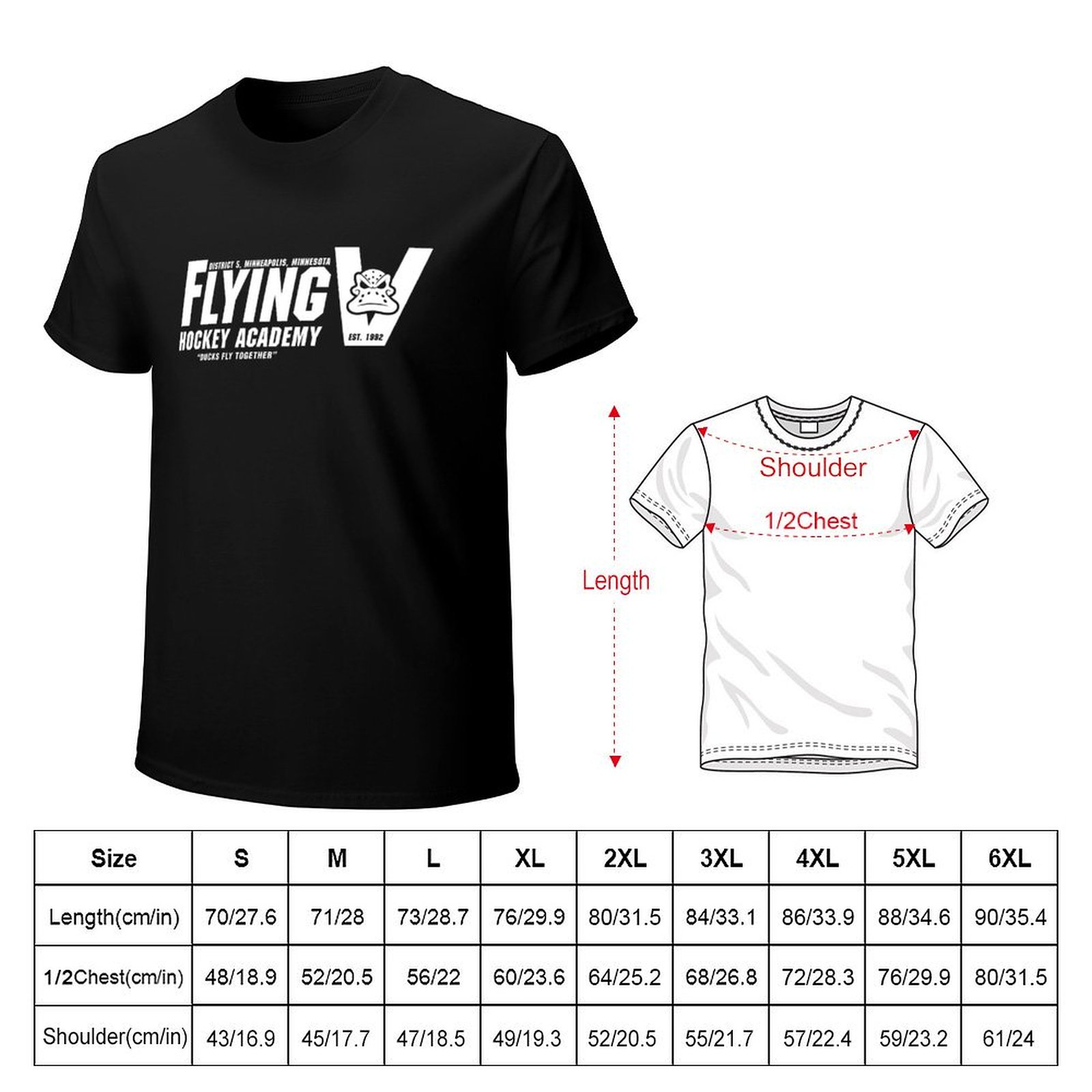 Flying V Hockey Academy T-shir - Academy Sports Outdoor recensie en prijs
