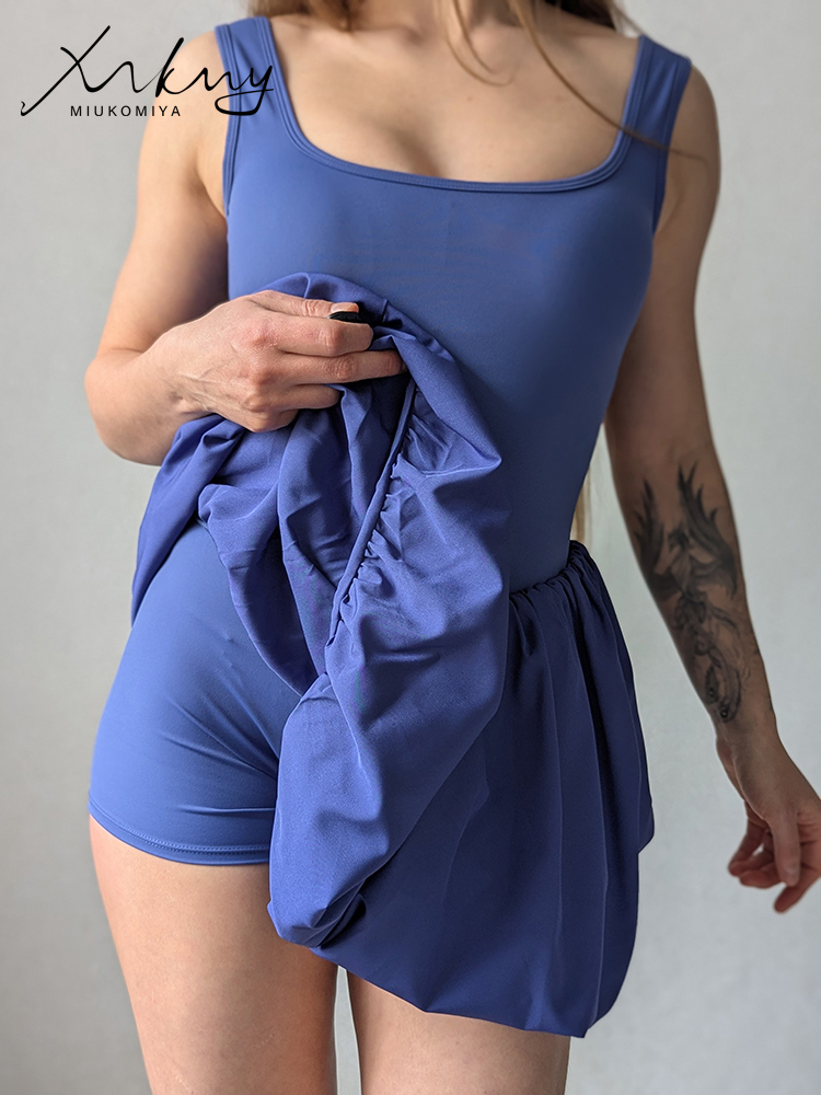 Paarse sportjurk met shorts en - Outdoor Sport Dress recensie en prijs