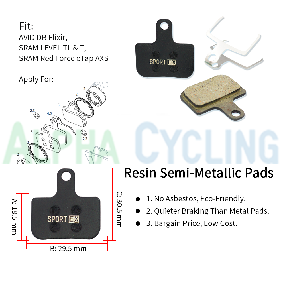 Fietsschijfremblokken voor AVI - Mtb Elbow Pad recensie en prijs