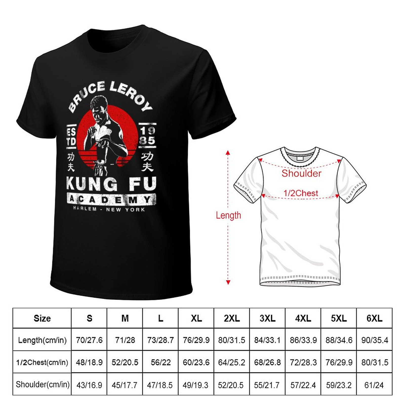 Bruce Leroy Academy T-Shirt Ou - Academy Sports Outdoor recensie en prijs