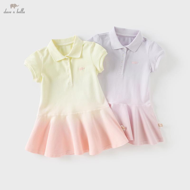 Dave Bella Meisjes Baby Poloju - Outdoor Sport Dress recensie en prijs