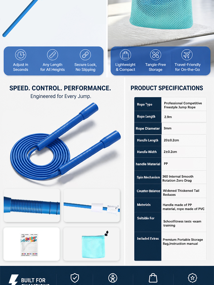 YUEDONG Speed ​​Jump Rope Vers - Speed Skipping Rope recensie en prijs