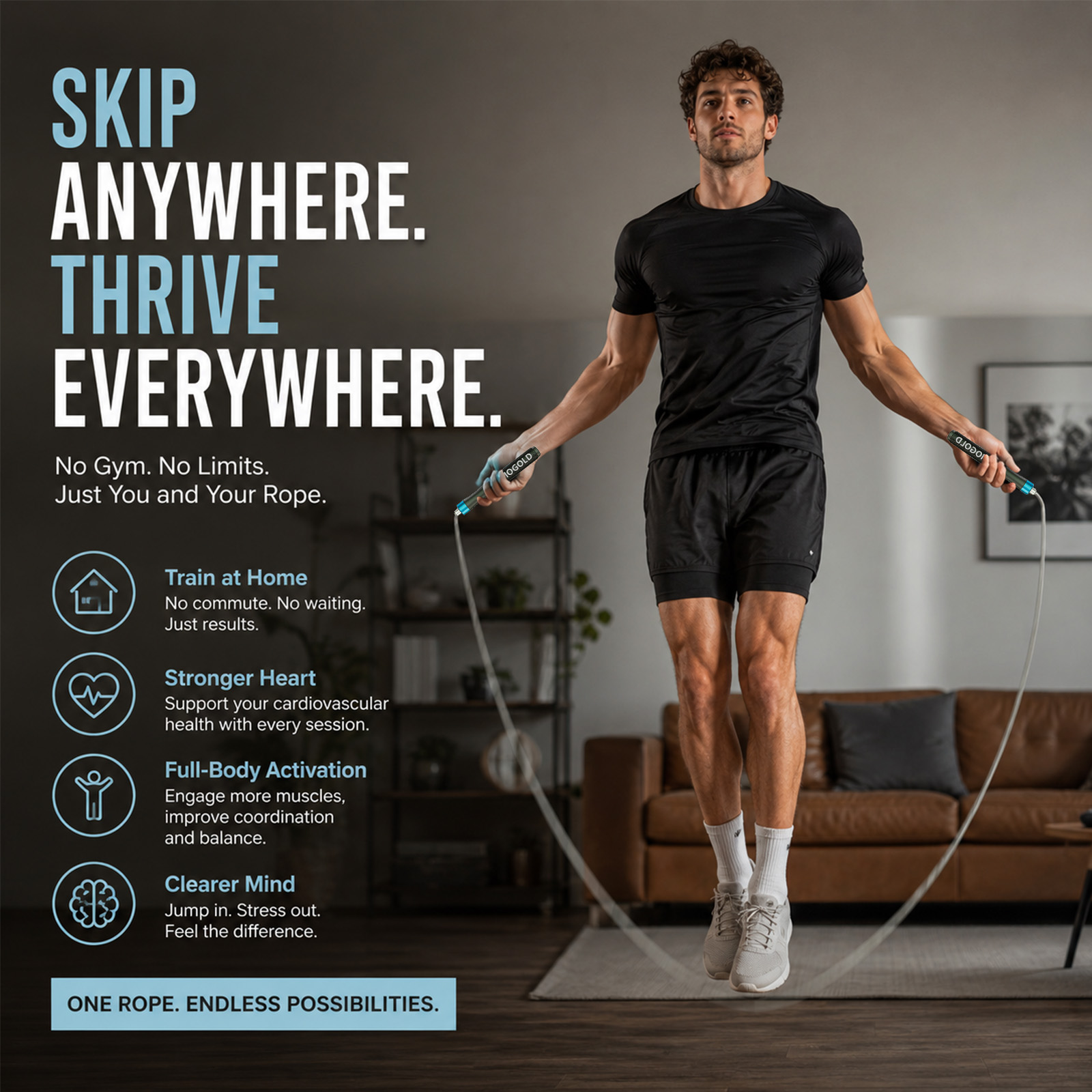 MOGOLD Professioneel snelheids - Speed Skipping Rope recensie en prijs