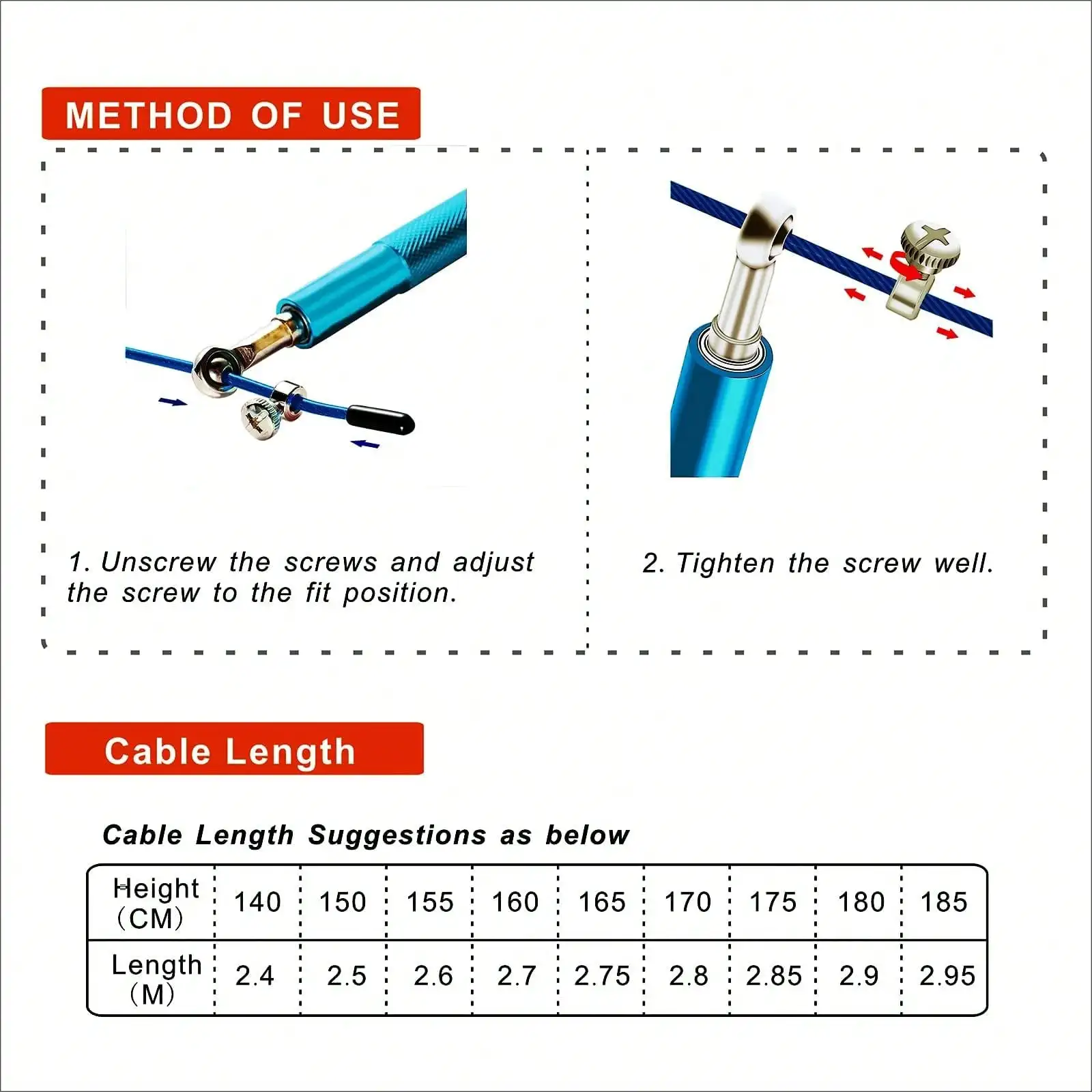 Verstelbare snelheidsspringtou - Speed Skipping Rope recensie en prijs