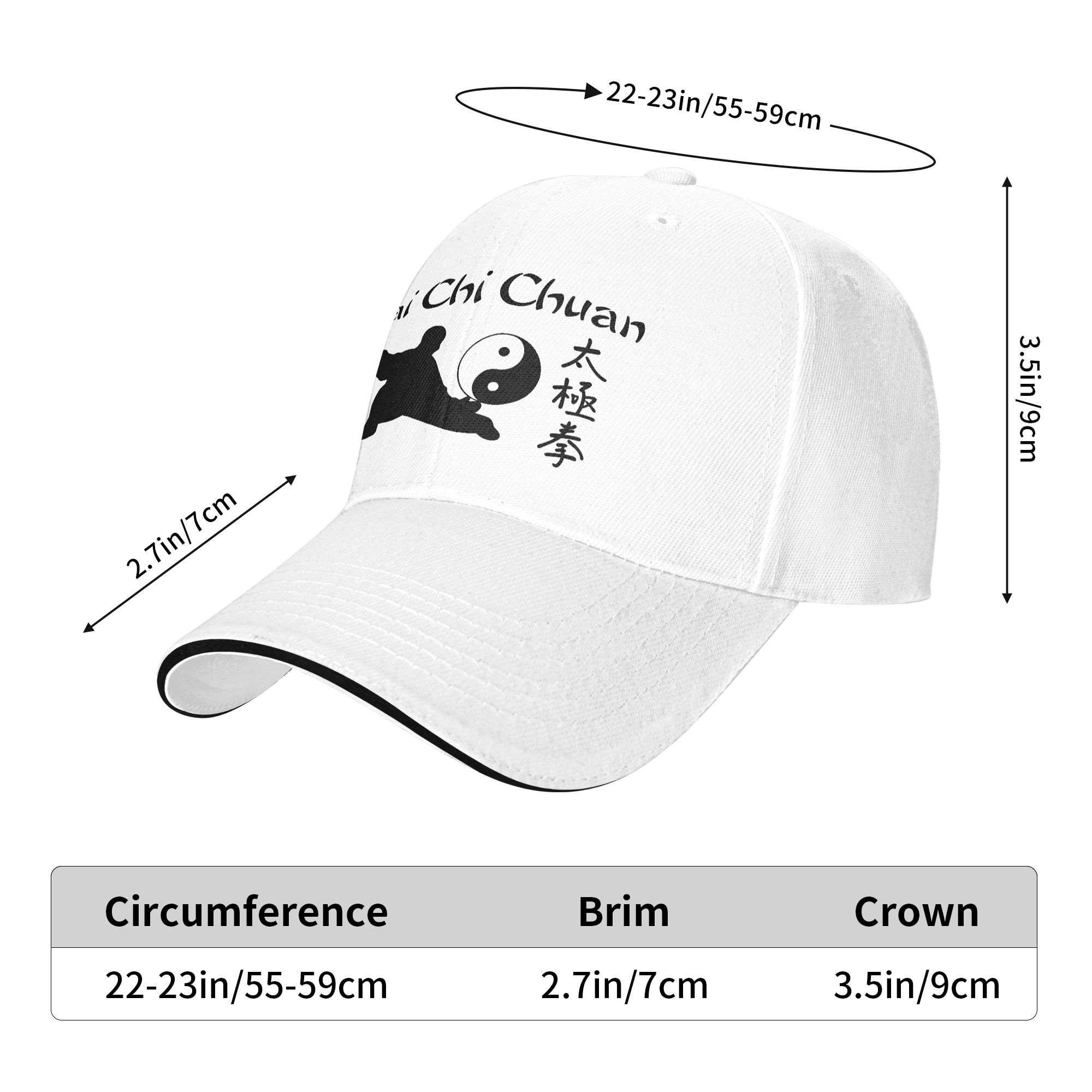 Tai Chi Chuan Baseball Cap Vin - Outdoor Sport Ideas recensie en prijs