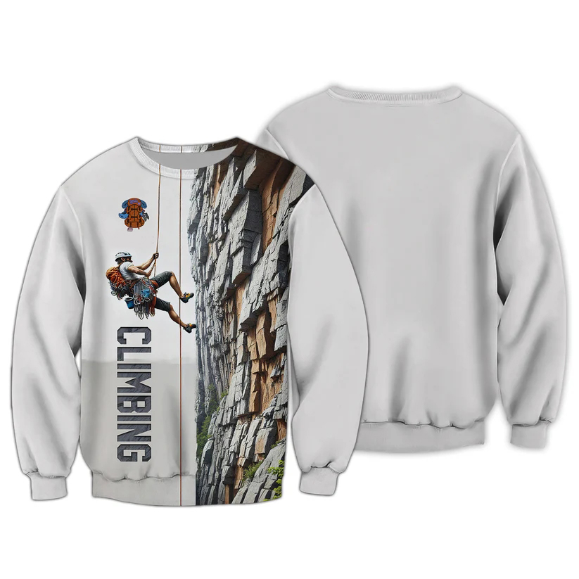 Herenshirt met 3D klimprint, m - Outdoor Sport Club recensie en prijs