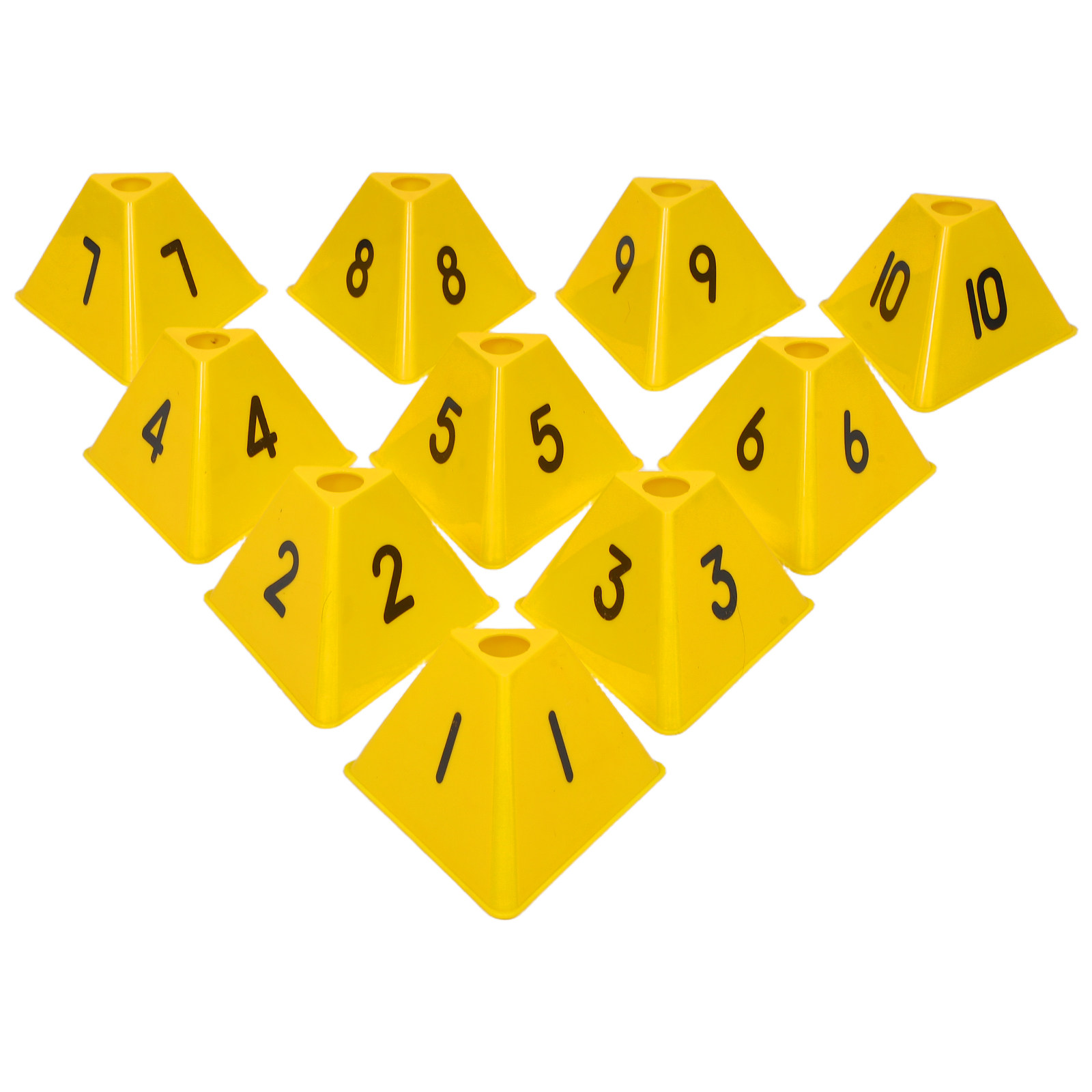 10 stuks voetbal trainingsmark - Outdoor Sport Gear recensie en prijs