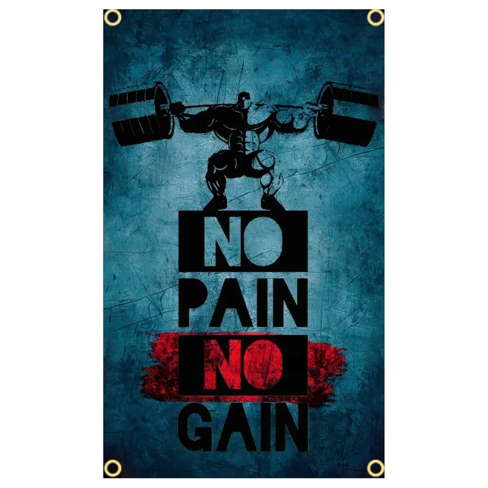 GYM Vlag Berichtborden Slogan  - Outdoor Sport Club recensie en prijs